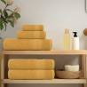 Gold Cotton Towels 2 pcs 100x200 cm | Soft & Absorbent