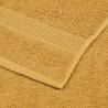 Gold Cotton Towels 2 pcs 100x200 cm | Soft & Absorbent