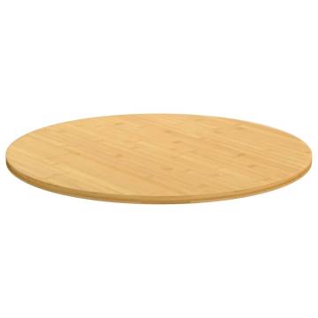 Bamboo Table Top Ø60x1.5 cm - Versatile & Durable Design