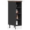  Bottom Cabinet Black 20x44,5x81,5 cm Engineered Wood Colour black Quantity in Package 1 Model bottom cabinet 20 cm Number of 