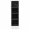 Bottom Cabinet Black - Durable Engineered Wood Storage