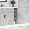 Concrete Grey Bottom Cabinet - Durable Engineered Wood | HipoMarket