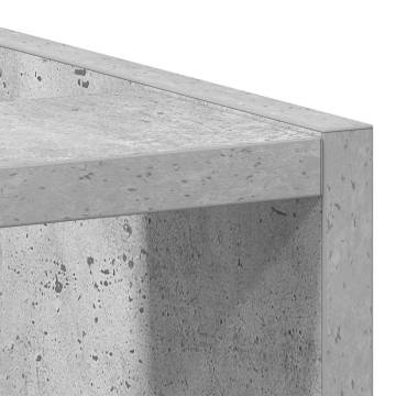 Concrete Grey Bottom Cabinet - Durable Engineered Wood | HipoMarket