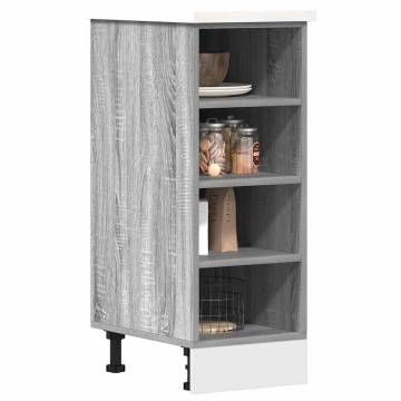 Bottom Cabinet Grey Sonoma - 30x44.5 cm | Hipomarket