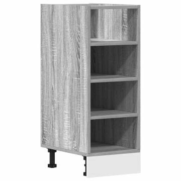 Bottom Cabinet Grey Sonoma - 30x44.5 cm | Hipomarket