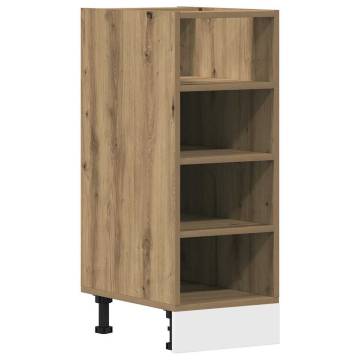 Bottom Cabinet Artisan Oak - Engineered Wood Storage Solution