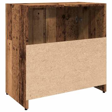 Bathroom Sink Cabinet - Old Wood, 60x33x60 cm | HipoMarket