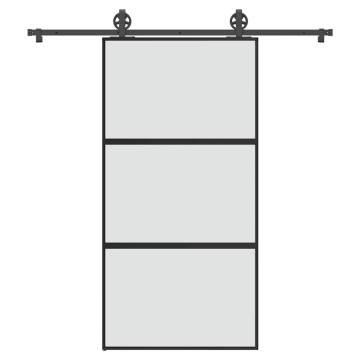 Sliding Door with Hardware Set 102.5x205 cm | Modern & Durable