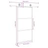 Sliding Door with Hardware Set 102.5x205 cm | Modern & Durable