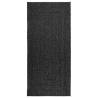 Rug ZIZUR Anthracite 100x200 cm | Jute Look Indoor & Outdoor