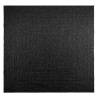 Rug ZIZUR Anthracite 240x240 cm | Jute Look Indoor & Outdoor