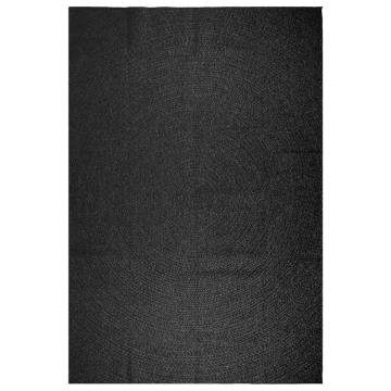 Rug ZIZUR Anthracite 240x340 cm - Durable Indoor & Outdoor