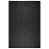 Rug ZIZUR Anthracite 240x340 cm - Durable Indoor & Outdoor