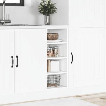 Bottom Cabinet White 30x44.5 cm - Engineered Wood Storage