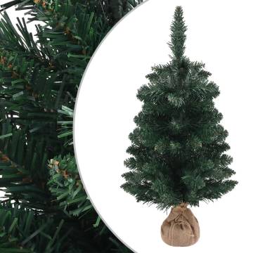 Artificial Christmas Tree 90 cm PVC - Festive Green Decor