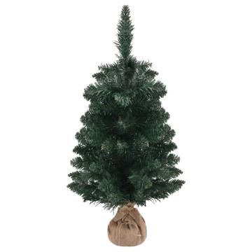 Artificial Christmas Tree 90 cm PVC - Festive Green Decor