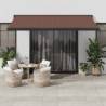  Automatic Retractable Awning Brown 450x300 cm Colour brown Size 450 x 300 cm Quantity in Package 1 