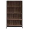 Bookcase Brown Oak 80.5x35x139 cm - Modern & Durable Design