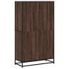 Bookcase Brown Oak 80.5x35x139 cm - Modern & Durable Design