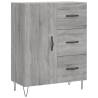 Highboard Grey Sonoma - Stylish Storage Solution | HipoMarket