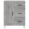 Highboard Grey Sonoma - Stylish Storage Solution | HipoMarket