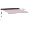 Automatic Retractable Awning Burgundy 350x250 cm - Hipomarket