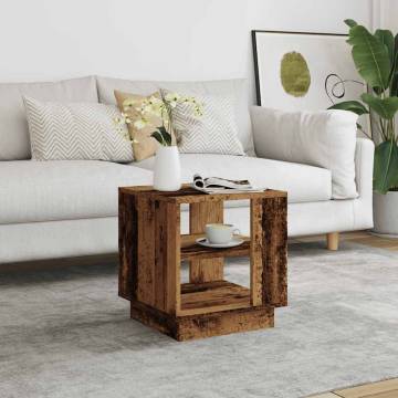 Coffee Table Old Wood 40x40 cm | Stylish & Durable Design