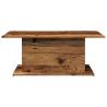 Coffee Table Old Wood - Durable Engineered Wood, 102x55.5cm