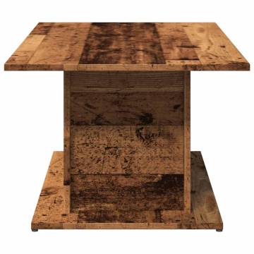 Coffee Table Old Wood - Durable Engineered Wood, 102x55.5cm