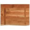 Solid Wood Acacia Bathroom Countertop 70x60 cm - HipoMarket