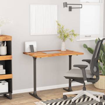 Solid Acacia Wood Desk Top 100x60 cm - Stylish & Durable