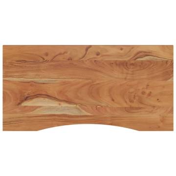 Solid Acacia Wood Desk Top 120x60 cm - Durable & Stylish