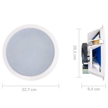 Built-in Wall & Ceiling Speakers with Tweeter - 360 W - 2 pcs