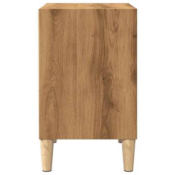 Stylish Artisan Oak Bedside Cabinets - 2 pcs | HipoMarket