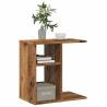  Side Table Old Wood 50x30x50 cm Engineered Wood Colour old wood Quantity in Package 1 