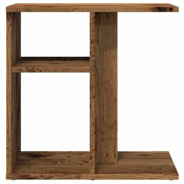 Stylish Old Wood Side Table - 50x30x50 cm | HipoMarket