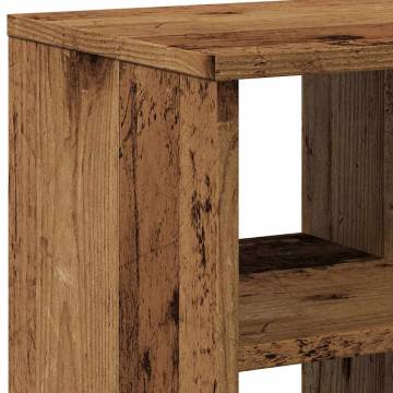 Stylish Old Wood Side Table - 50x30x50 cm | HipoMarket