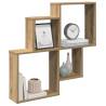 Wall Shelf Artisan Oak 80x15x78.5 cm | Durable & Stylish Storage