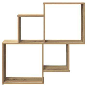 Wall Shelf Artisan Oak 80x15x78.5 cm | Durable & Stylish Storage