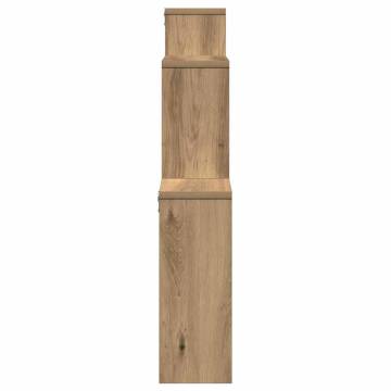 Wall Shelf Artisan Oak 80x15x78.5 cm | Durable & Stylish Storage