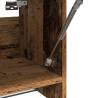 Durable Old Wood Wardrobe - 70x32.5x35 cm | HipoMarket