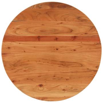 Round Solid Wood Acacia Table Top Ø90x3.8 cm | Hipo Market