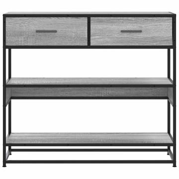 Grey Sonoma Console Table - Stylish & Durable Storage Solution