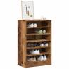 Shoe Cabinet Old Wood 60x35 cm | Durable & Stylish Storage