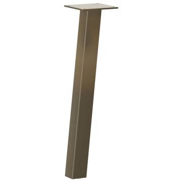 Coffee Table Legs 4 pcs Natural Steel 42 cm - Hipomarket UK