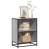 Book Cabinet Grey Sonoma - Stylish & Durable Storage Solution