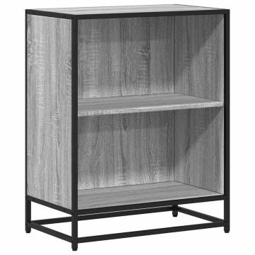 Book Cabinet Grey Sonoma - Stylish & Durable Storage Solution