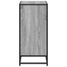 Book Cabinet Grey Sonoma - Stylish & Durable Storage Solution