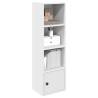  Bookcase White 31x24x102 cm Engineered Wood Colour white Quantity in Package 1 Height 102 cm 