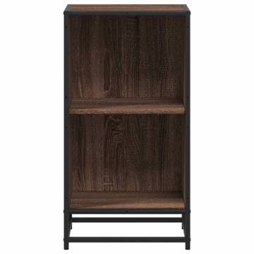 Book Cabinet Brown Oak 40x35x76 cm | Stylish Storage Solution